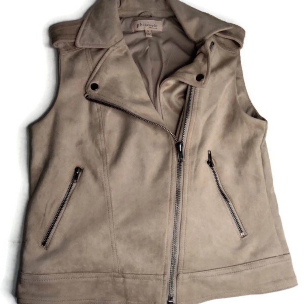 Philosophy faux suede cest - Picture 2 of 2